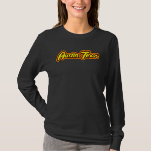 Austin Texas Candy Type Retro Feel Vintage City Me T-Shirt