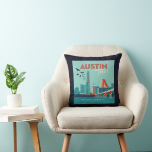 Austin, Texas Congress Avenue Bridge Cushion