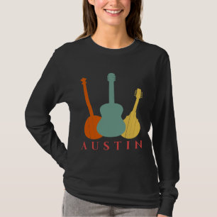 Austin Texas Distressed Music T-Shirt