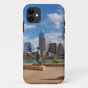 Austin Texas Downtown Skyline - Ladybird Lake iPhone 11 Case
