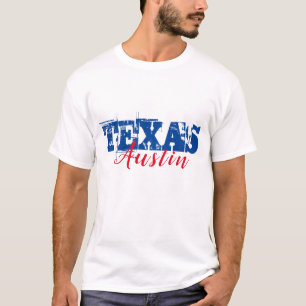 Austin Texas Dual Font T-Shirt