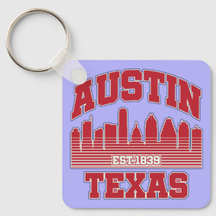 Austin,Texas Key Ring