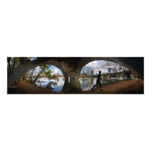 Austin Texas Ladybird Lake Trail Runner Photo Print