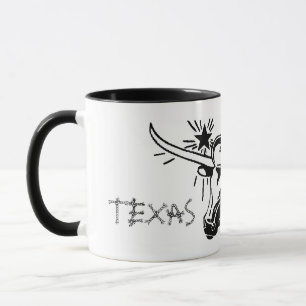 Austin Texas Longhorn Ceramic Mug