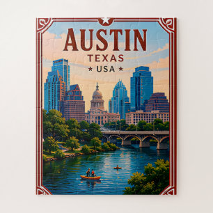 🤠 Austin Texas Memory From Downtown Visit 🤠 Jigsaw Puzzle