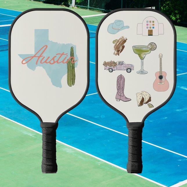 Austin Texas  Pickleball Paddle (Creator Uploaded)