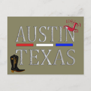 Austin Texas - postcard
