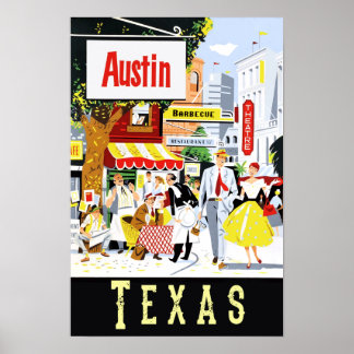 Austin, Texas Poster