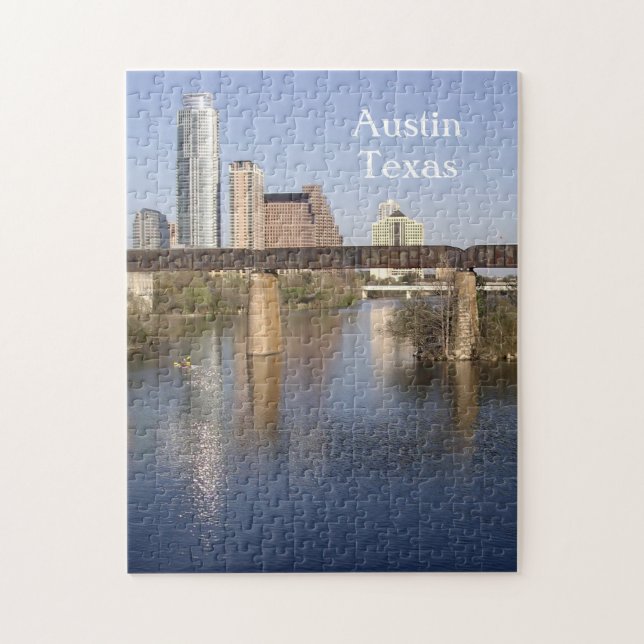 Austin Texas Puzzle (Vertical)