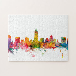 Austin Texas Skyline Jigsaw Puzzle