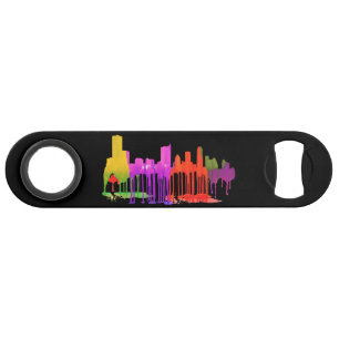 AUSTIN TEXAS SKYLINE PUDDLES -
