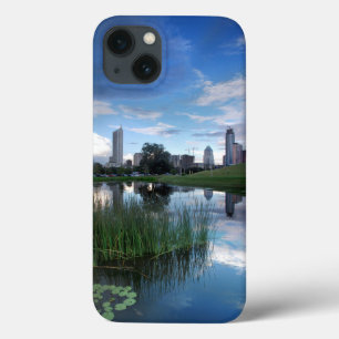 Austin Texas Skyline Reflected 2 iPhone 13 Case