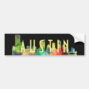 AUSTIN TEXAS SKYLINE SP - BUMPER STICKER