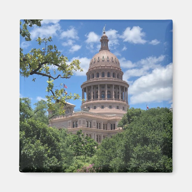 Austin Texas State Capitol Magnet (Front)