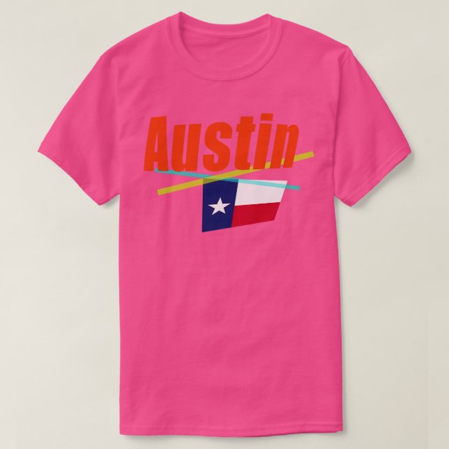 Austin Texas T-Shirt (Design Front)