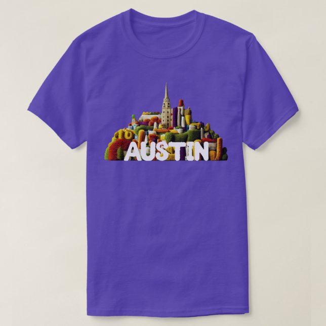 Austin Texas T-Shirt (Design Front)
