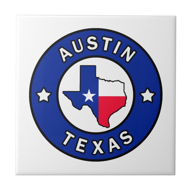 Austin Texas Tile (Front)
