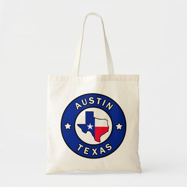 Austin Texas Tote Bag (Front)