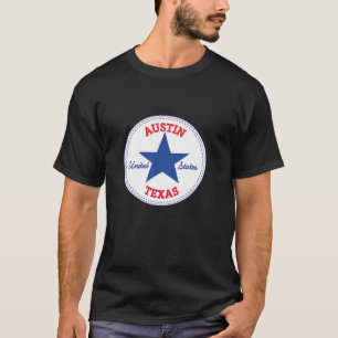 Austin Texas United States of America USA Skater T-Shirt