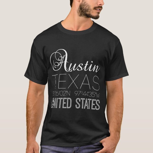 Austin, Texas, United States stylish T-Shirt (Front)