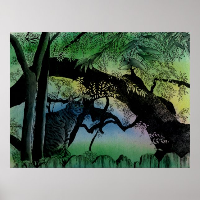 Austin Tree Cat Poster (Front)