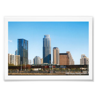 Austin, TX Skyline Photo Print