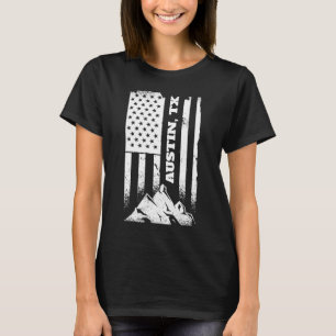 Austin Tx Texas American Patriotic Distressed July T-Shirt