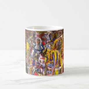 Austin Underground Abstract Hankamer Artjunkhaus Coffee Mug