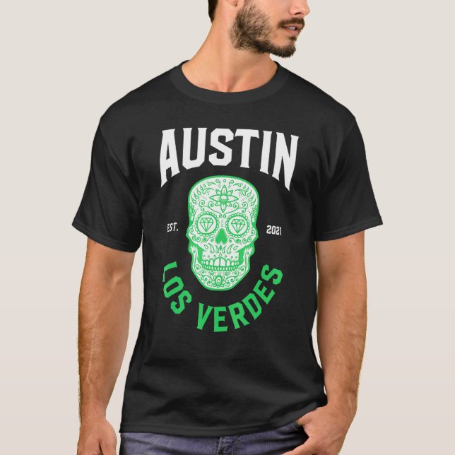 Austin Verdes Gear Austin Futbol Austin Soccer Fc  T-Shirt (Front)