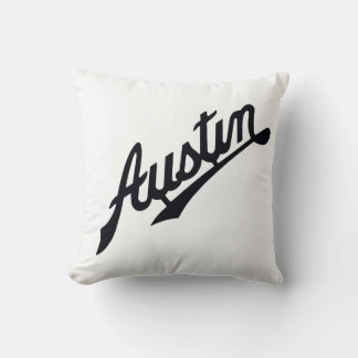 Austin Vintage Car badge Cushion