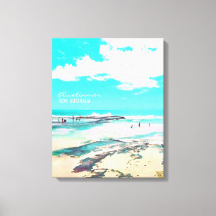 Austinmer Beach NSW South Coast Canvas Print