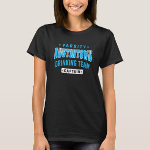 Austintown Drinking Team Captain Beer Craft Beer T-Shirt