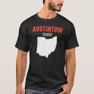 AUSTINTOWN Ohio USA State America Travel Ohioan T-Shirt