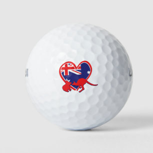 Austrailia Koala Kangaroo Golf Balls