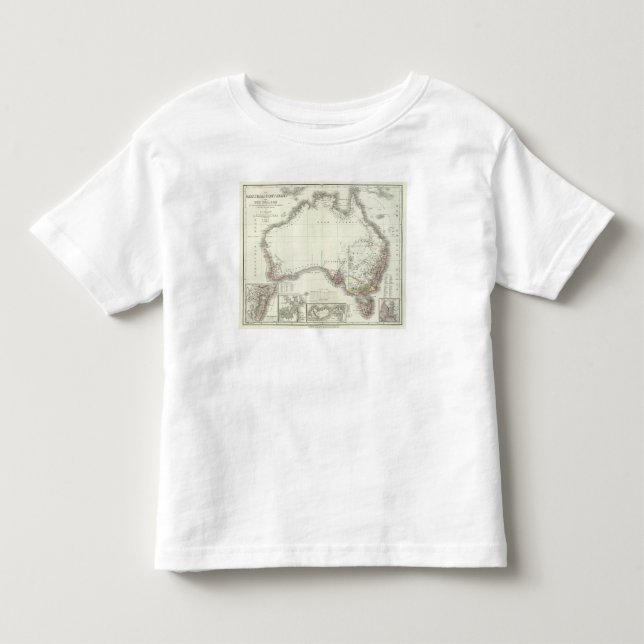Austral-Continent Toddler T-Shirt (Front)