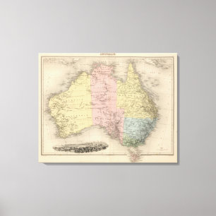 Australia 10 canvas print