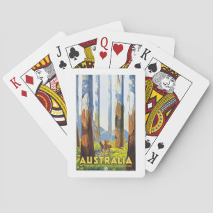 AUSTRALIA 1930s VICTORIA FOREST Jigsaw Puzzle Playing Cards