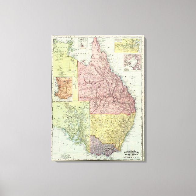 Australia 2 canvas print (Front)
