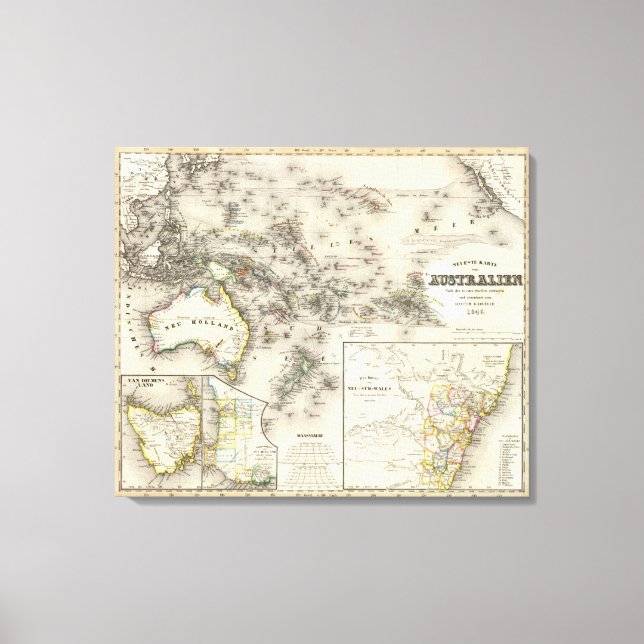 Australia 3 canvas print (Front)