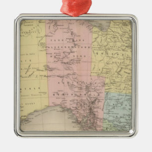 Australia 3 metal tree decoration