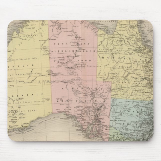 Australia 3 mouse mat (Front)