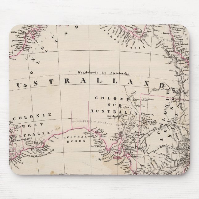 Australia 3 mouse mat (Front)