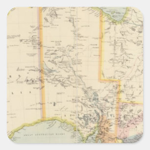 Australia 7 square sticker
