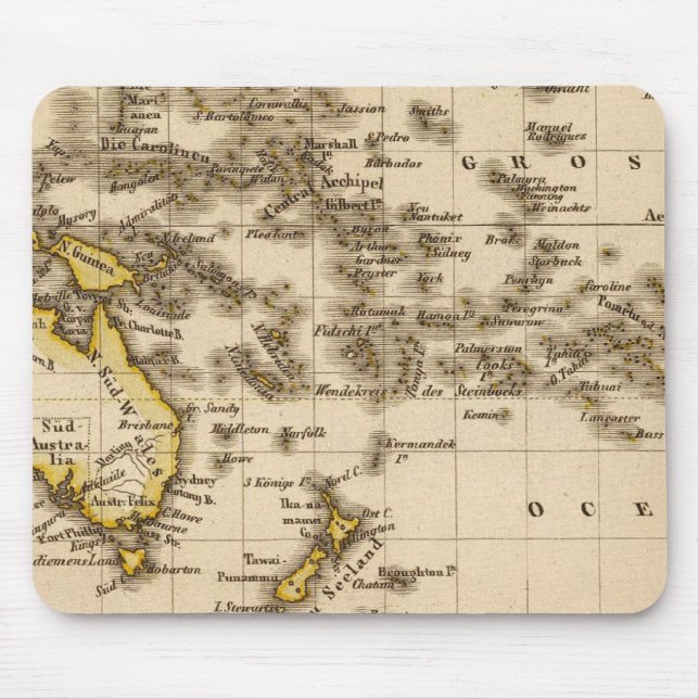 Australia 9 mouse mat (Front)