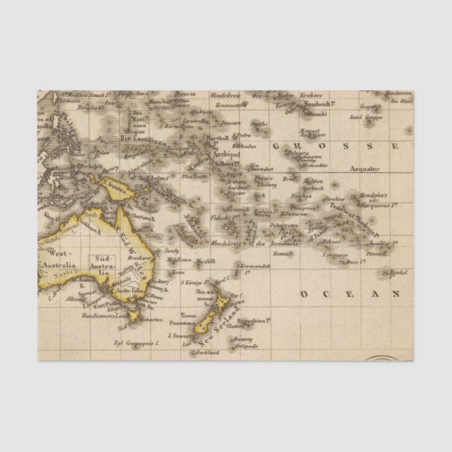 Australia 9 tissue paper (Front)