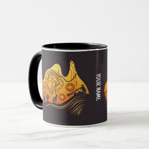 Australia Aboriginal Art Mug