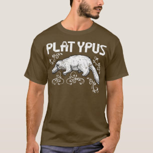 Australia Animal Aussie Zoo Keeper Platypus T-Shirt