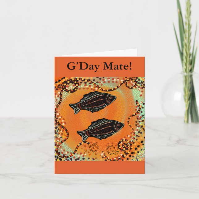 AUSTRALIA ART               CARD (Front)