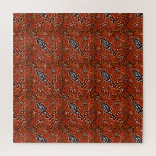 AUSTRALIA ART CROCODILE JIGSAW PUZZLE