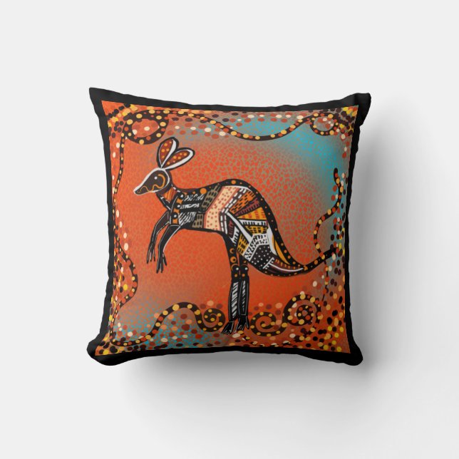AUSTRALIA ART          CUSHION (Front)